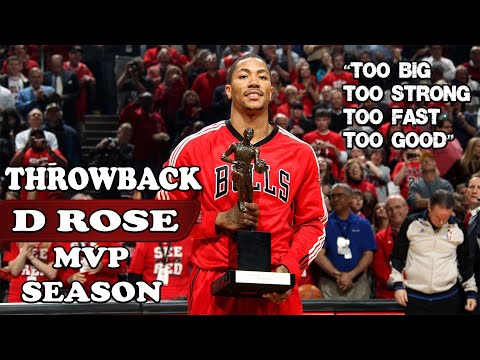 THROWBACK : Derrick Rose MVP Season Highlights ( 2010 - 2011 )