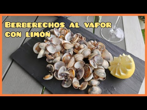 BERBERECHOS al vapor con LIMÓN 🍋