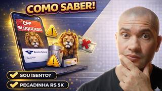 COMO SABER SE SOU ISENTO de Imposto de Renda em 2026: A Pegadinha de R$ 5 Mil!