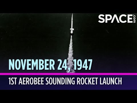 OTD in Space - Nov. 24: 1st Aerobee Sounding Rocket Launch