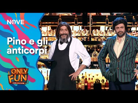 Pino e gli anticorpi: "Un bar da cani?" | ONLY FUN!