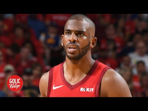 Good luck dealing Chris Paul's contract - Stephen A. to the Rockets | Golic and Wingo