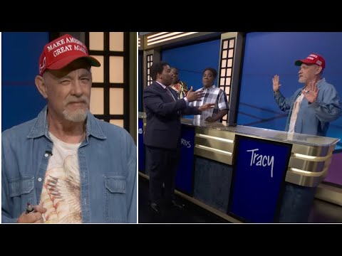 'SNL 50' brings back 'Black Jeopardy!' with Eddie Murphy and Tom Hanks