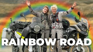 On Her Bike & Off She Goes on the Rainbow Road | Motorcycle camping trip in NEW ZEALAND [S6-E6]