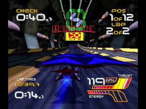 Wipeout XL (Wipeout 2097) Full Game PS1 No Commentary