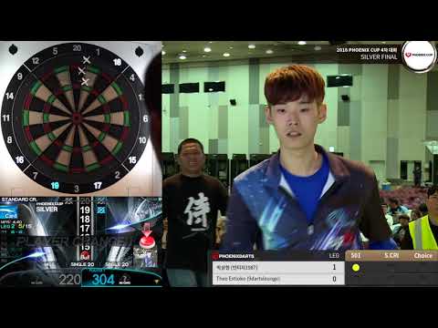2018 피닉스컵 4차 대회 실버 결승전 (박상현 빈티지1987 vs Theo Estioko 9dartslounge)