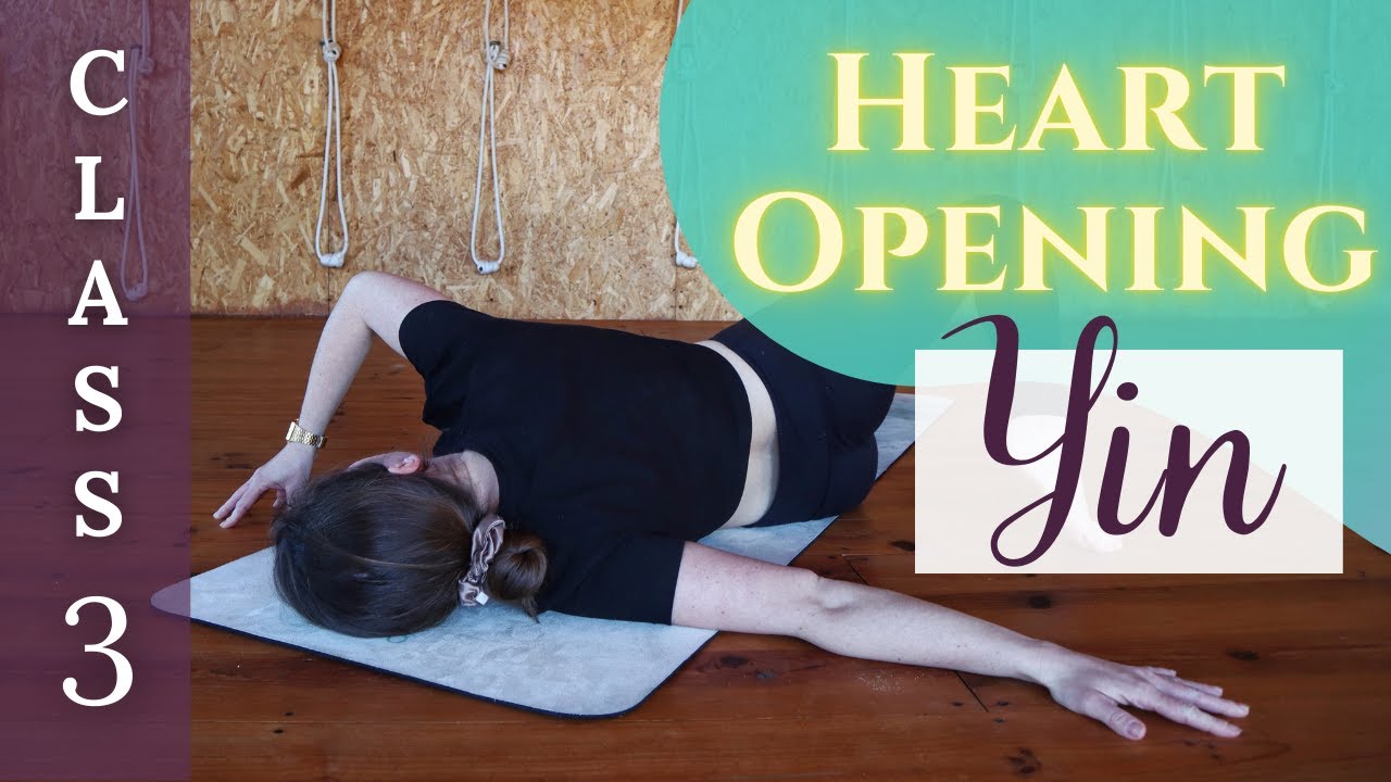 70-min Heart-Opening Yoga - Full Class for Chest, Shoulders, Upper Back (Yin Yoga Challenge Class 3) — Yin Yoga class, 70 minutes