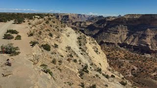 Wedge Overlook, San Rafael Swell Utah    Skydio 2 Manual Flight