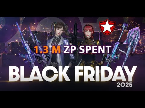 CrossFire West Black Friday 2025 1.3 M ZP spending made by HunTürks
