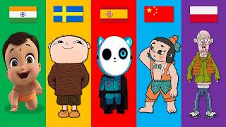 Cartoons From Different Countries | Pt.147