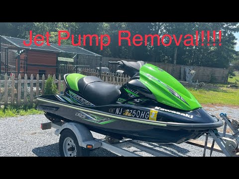 How to remove the jet pump from a Kawasaki STX 12/15F