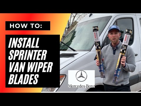 How to Change Mercedes Sprinter Van Windshield Wiper Blades