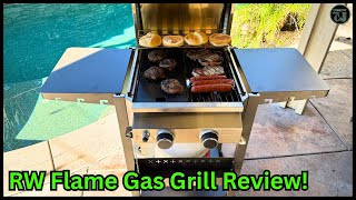 This Little Grill Cooks Like a Pro! (R.W. FLAME G20B Gas Grill)