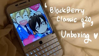 2025년에 블랙베리 클래식 Q20 언박싱 / 작동가능 앱? / 초기설정 / 번개장터/ 피처폰 / 디지털 디톡스 / 블랙베리병 치유 ♥ / blackberry classic q20