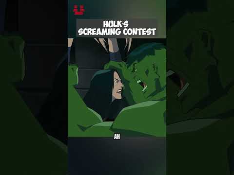Hulk Enters Screaming Contest 🤯