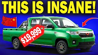5 Chinese Trucks Hitting The U.S. Market At $19,999 — U.S Brands Forced To Cut Prices In 2026!