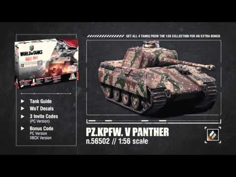 New Italeri WoT Model Kit Line 1:56 – The Armored Patrol