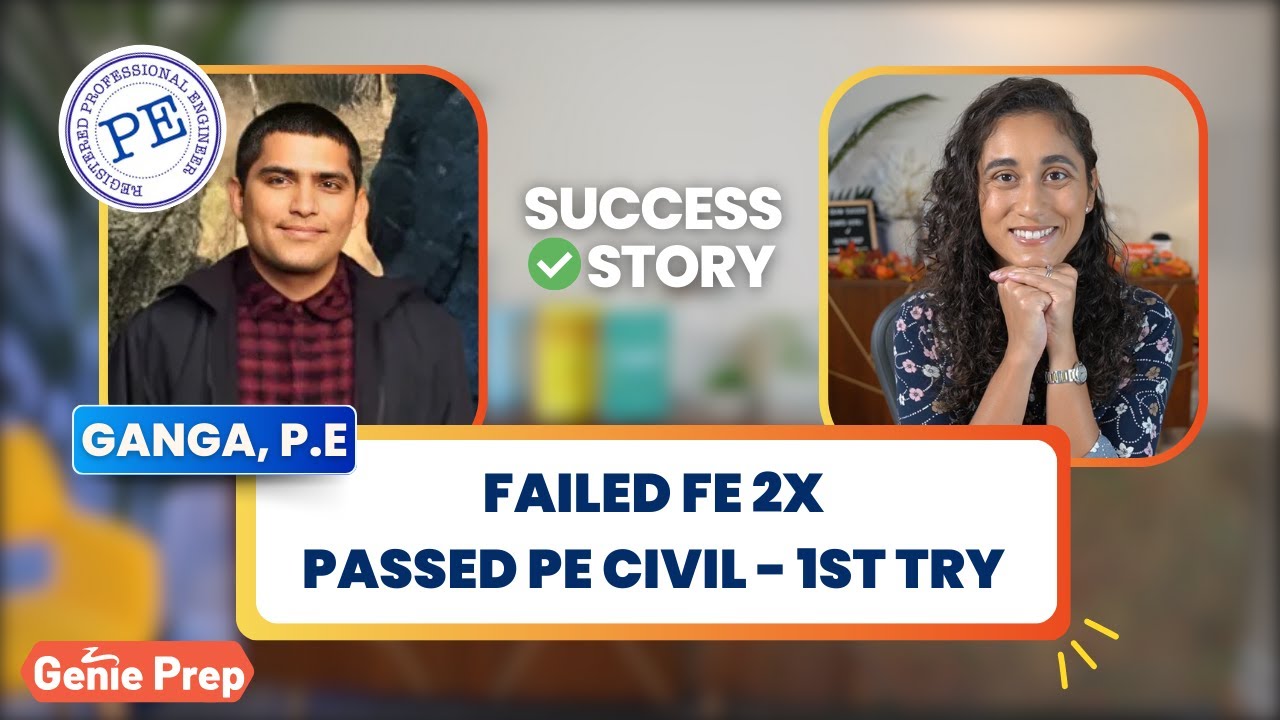 Overcoming Test Anxiety - FE and PE Exam Success Story