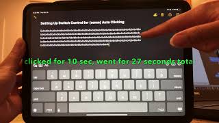 iPhone Auto Clicker using Accessibility Switch Control || 5 min setup