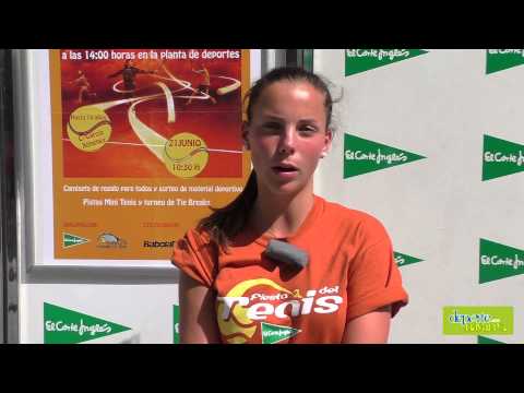 Entrevista a Marta Sexmilo en la Fiesta del Tenis Navarro