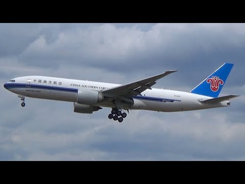 China Southern Cargo B777-F1B | Landing Frankfurt Airport | B-2041