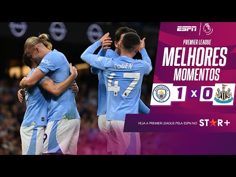 Gols e lances de Manchester City x Newcastle United