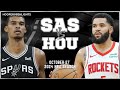 San Antonio Spurs vs Houston Rockets Full Game Highlights | Oct 27 | 2024 NBA Season