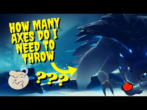 Axe throw challenge vs Pangar/Dauntless