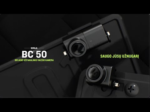 Garmin BC™ 50 - belaidė galinio vaizdo kamera