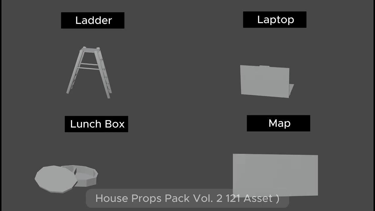 House Props PSX Pack Vol. 2