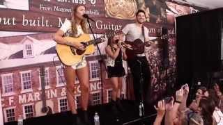 Boom Clap /// Lennon &amp; Maisy /// CMA Fest 2015 /// Martin Guitar Tent