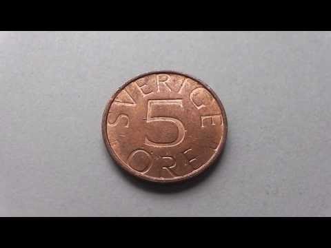 Sverige 5 Öre - Münze aus Schweden in HD