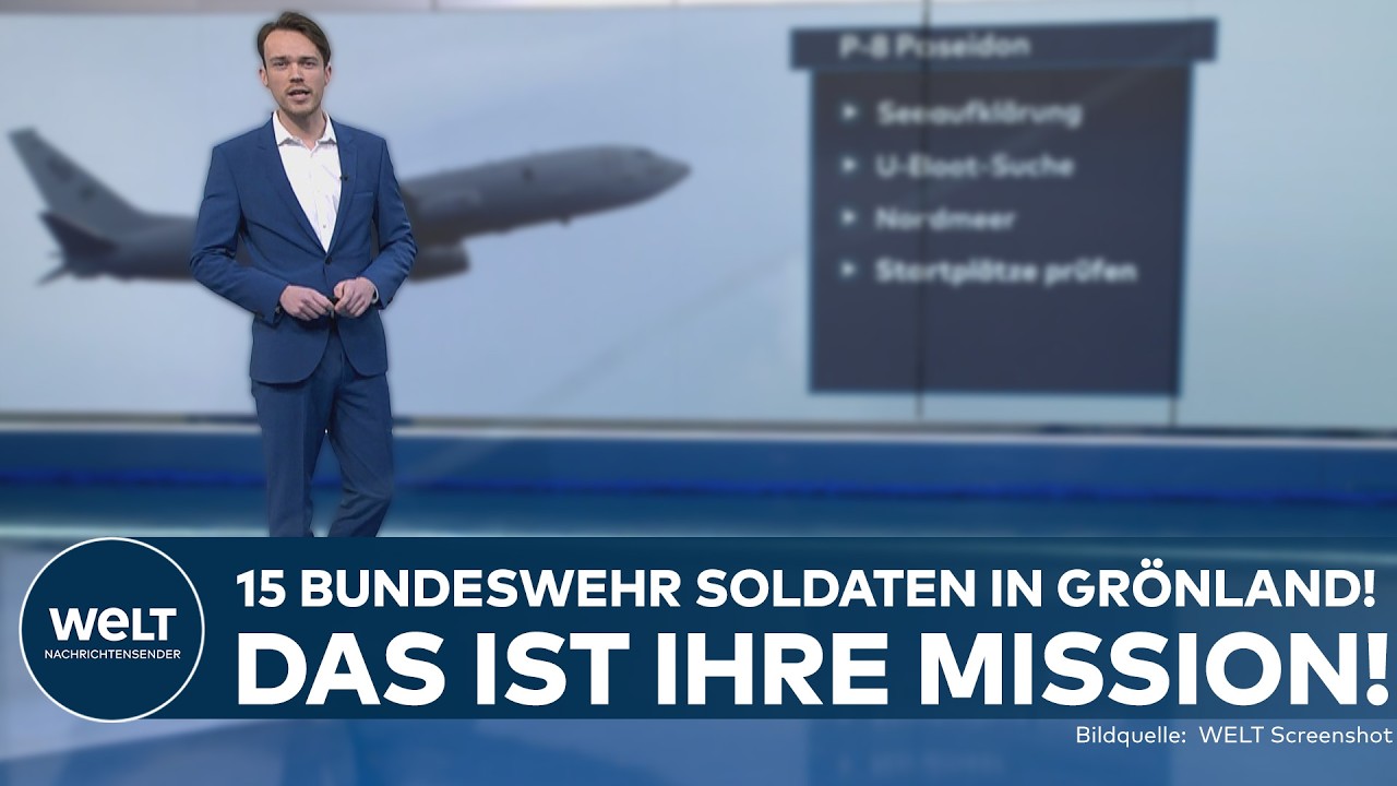 GRÖNLAND: Das ist die Aufgabe der Bundeswehr-Soldaten! P8-Poseidon ist einsatzbereit!