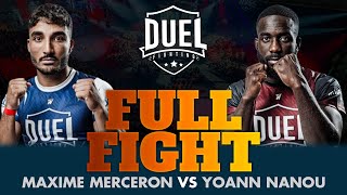 Yoann Nanou vs Maxime Merceron | Combat MMA entier | DUEL FIGHTING 1