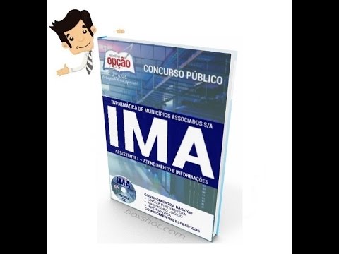 Apostila Concurso IMA 2016 - Assistente I - Atendimento e Informações