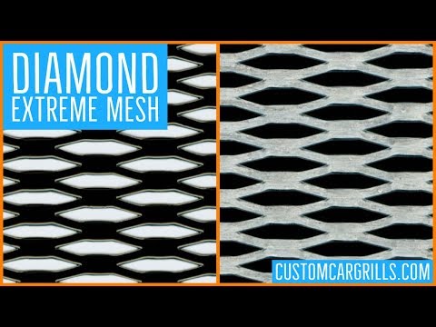 Diamond Extreme Universal Aluminum Grill Mesh - by customcargrills.com