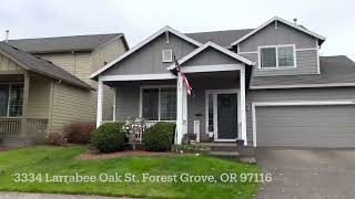 For Rent: 3334 Larrabee Oak St, Forest Grove, OR 97116