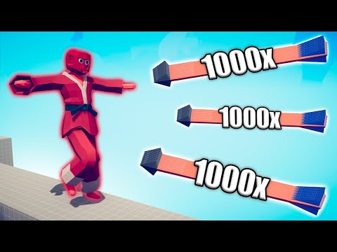 BOXER GIANT vs 1000x OVERPOWERED UNITS - TABS | Totally Accurate Battle Simulator 2023