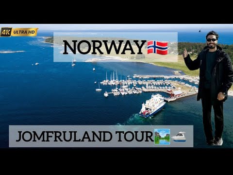 Norway's Most Beautiful Island Tour 🇧🇻| Jomfruland 🏞 | 4K Ultra HD 🎥| Ferry Tour ⛴️|Stunning Views🥰|