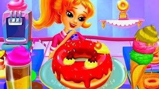 Play Cooking Kids Games to make Donuts and Ice Cream for Children | Sweet Baby Bakery