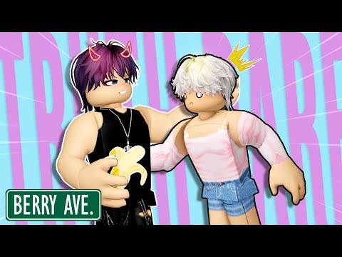 DIRTY TRUTH OR DARE STRAIGHT TO GAY! | Roblox gay story 🏳️‍🌈| BERRY AVENUE RP