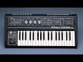 Roland SH 2 Analog Synthesizer Demo