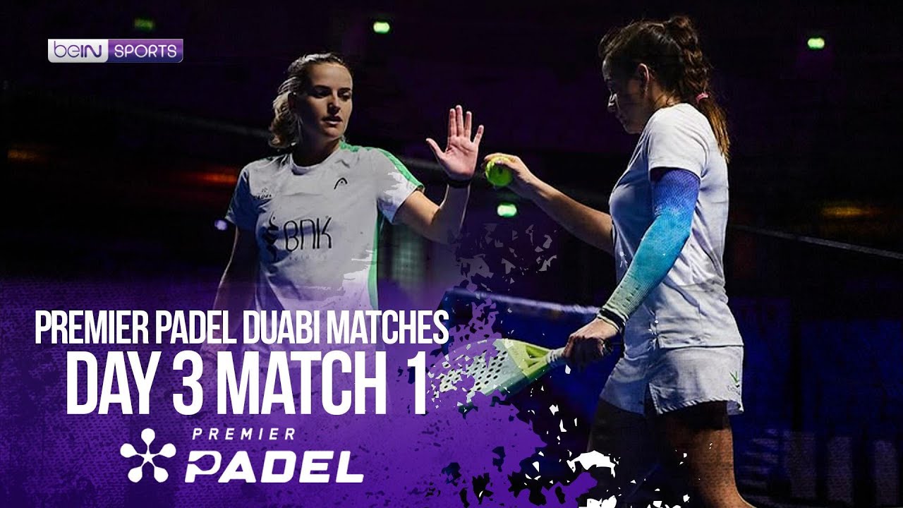 Fassio/Llaguno vs Sanchez/Josemaria | HIGHLIGHTS Premier Padel - Dubai P1 | 11/13/2025 | beIN SPORTS