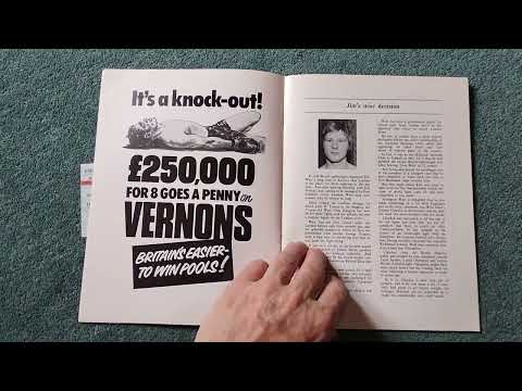 boxing programme John h stracey vs Carlos palomino June 22nd 1976