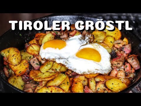 Traditional Austrian dish with BEEF and POTATOES -  TIROLER GRÖSTL - 0815BBQ - International