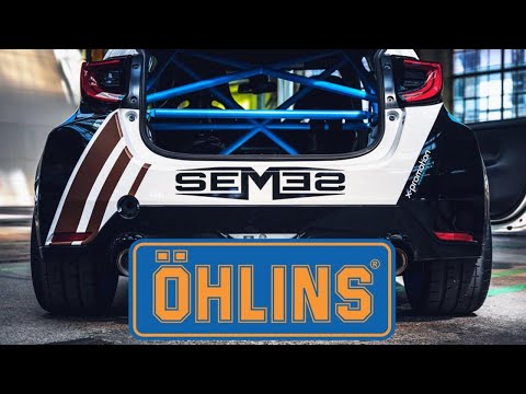 Toyota GR Yaris with Öhlins 1:42 vs. Mitsubishi Evo X - Anneau du Rhin / オーリンズを装着したGRヤリスがレーストラックを走行