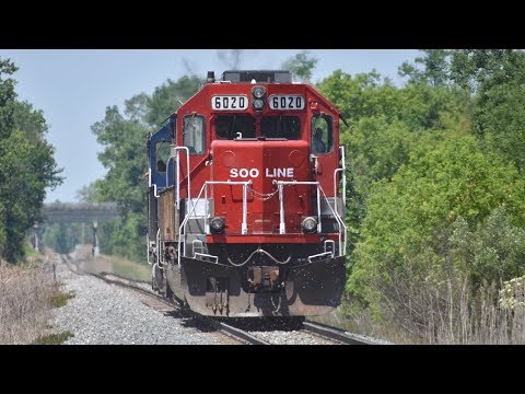 LSRC 1166 and CEFX 6020 head north through Novi, MI! 6/27/19