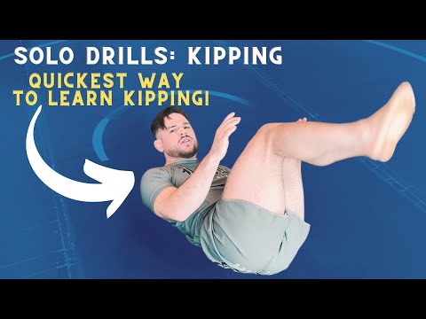 Jiu Jitsu Solo Drill : Kipping - Learn Kipping Quickly and Efficiently - Coach Placido Santos