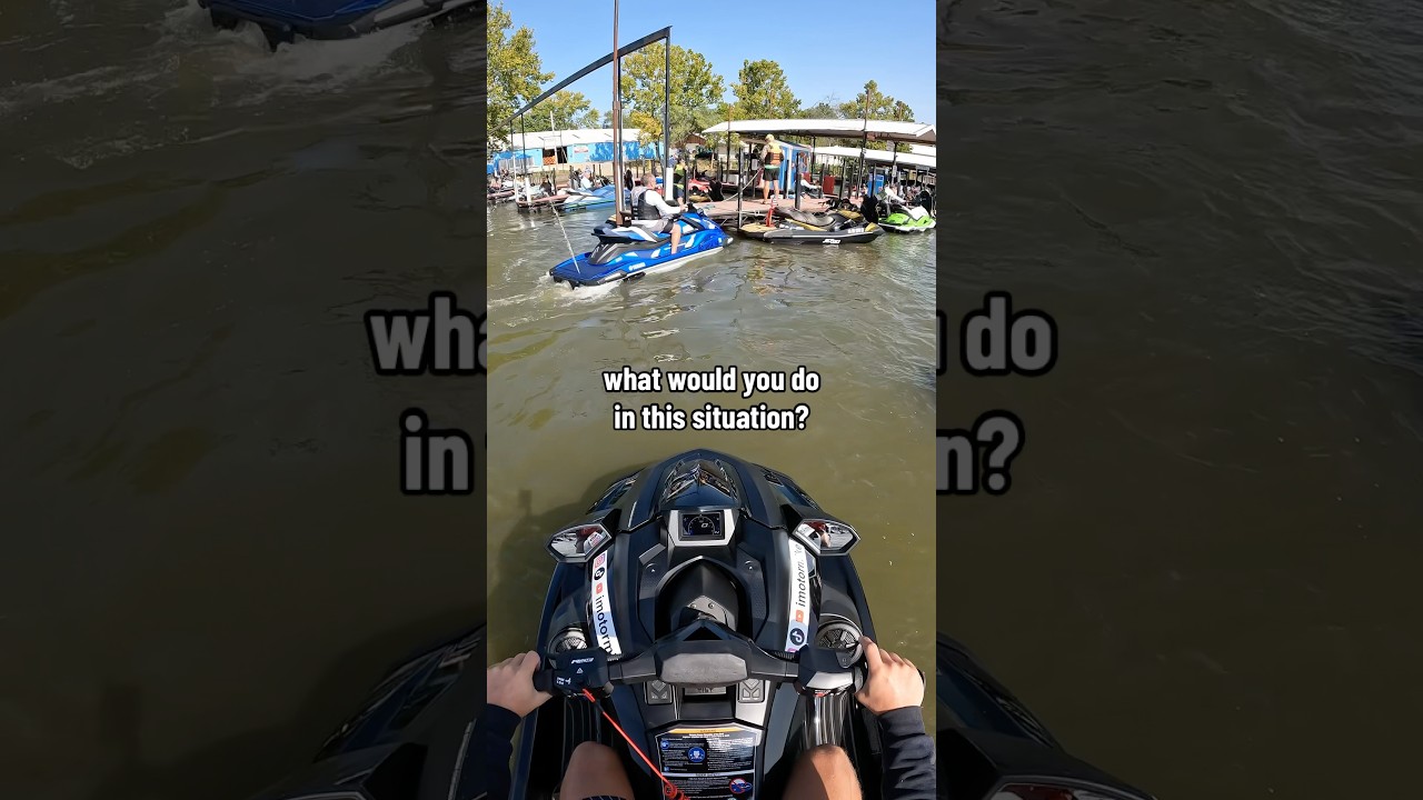 jetski accident #fail #fails #jetski #crash #lakelife #boating #lake #yamaha #seadoo #kawasaki #moto