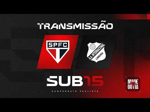 PAULISTA SUB-15: SÃO PAULO X INTER DE LIMEIRA | SPFC PLAY